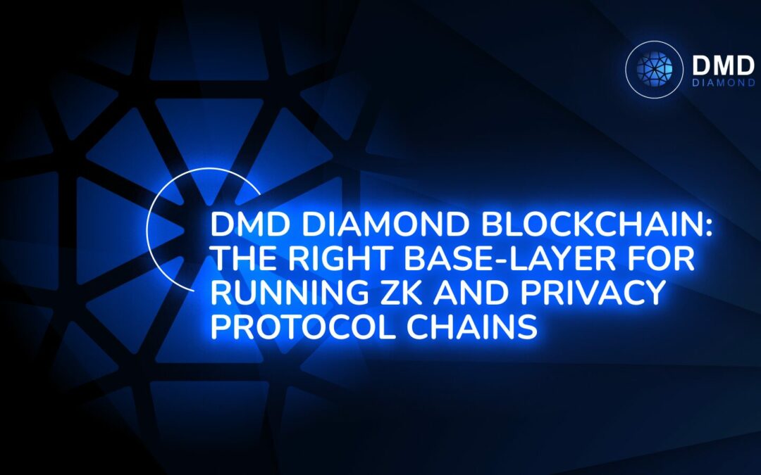 DMD Diamond Blockchain: The Right Base-Layer for Running ZK and Privacy Protocol Chains
